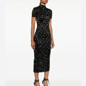 Poster Girl Knockout Dress Black Leopard